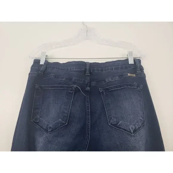 KanCan Jeans Womens Size 13/30 Tall Flare Stretch Denim Preppy Cowgirls KC6102D - Picture 7 of 13